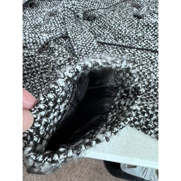 NEW!!! "GUESS" Wool Blend Double Breasted Trench Coat SZ 2XL Belted Quiet Luxury - Picture 10 of 15